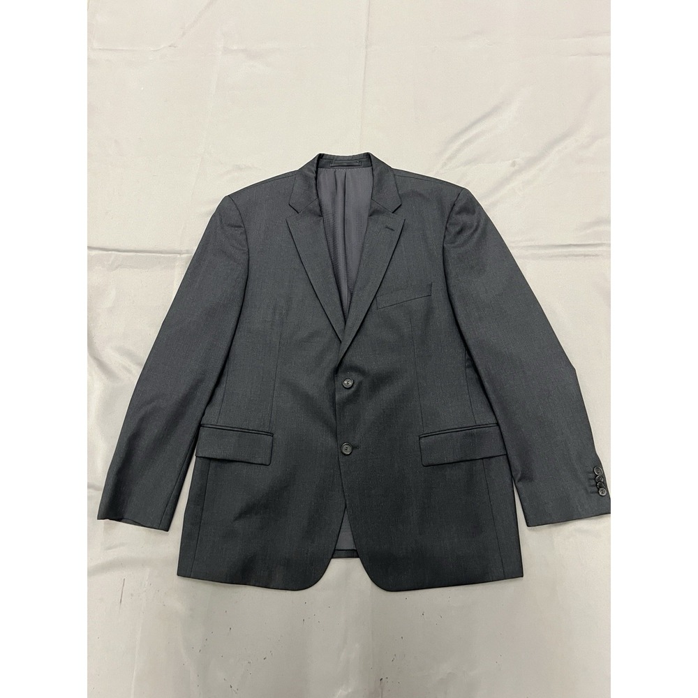 Hugo Boss Super 100s 100% Virgin Wool Jacket 2 Buttons Mens 46R